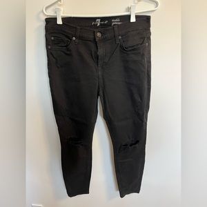 7 FOR ALL MANKIND sz 29 ankle gwenevere (distressed)